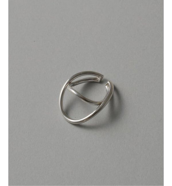 Spick and Span「《予約》【SAMH by LILAS】スイング2ラインイヤーカフ SV（片耳）」|イヤーカフ|