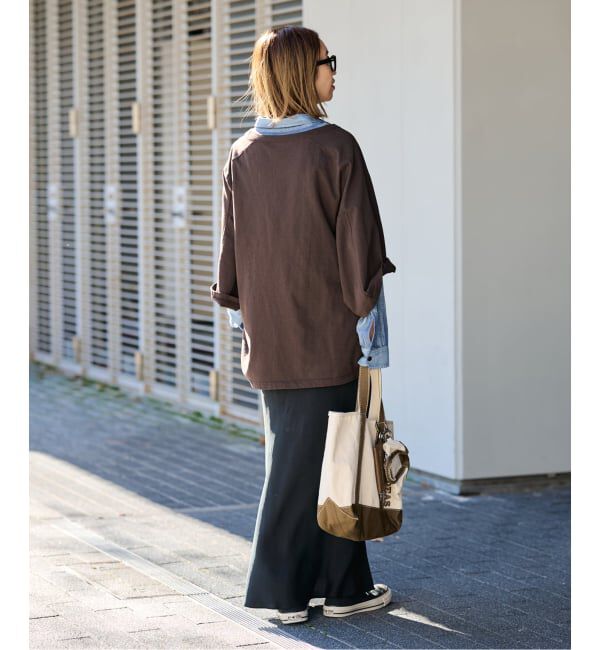 FRAMeWORK「≪WEB限定 / 追加予約≫ハーフスリーブロゴTEE 2」|Tシャツ・カットソー|