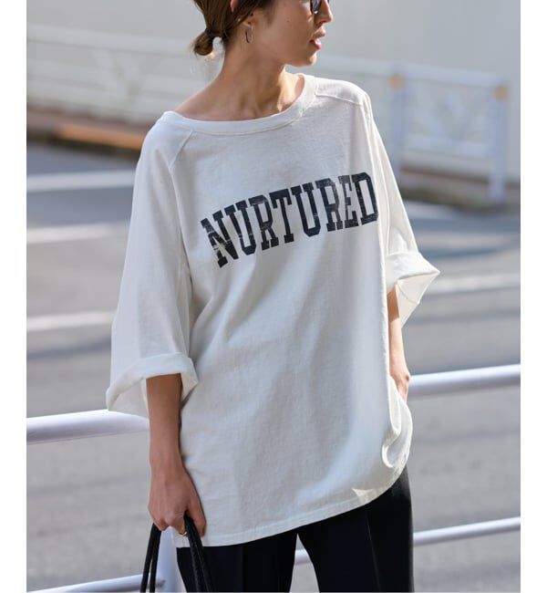 FRAMeWORK「≪WEB限定 / 追加予約≫ハーフスリーブロゴTEE 2」|Tシャツ・カットソー|ホワイト