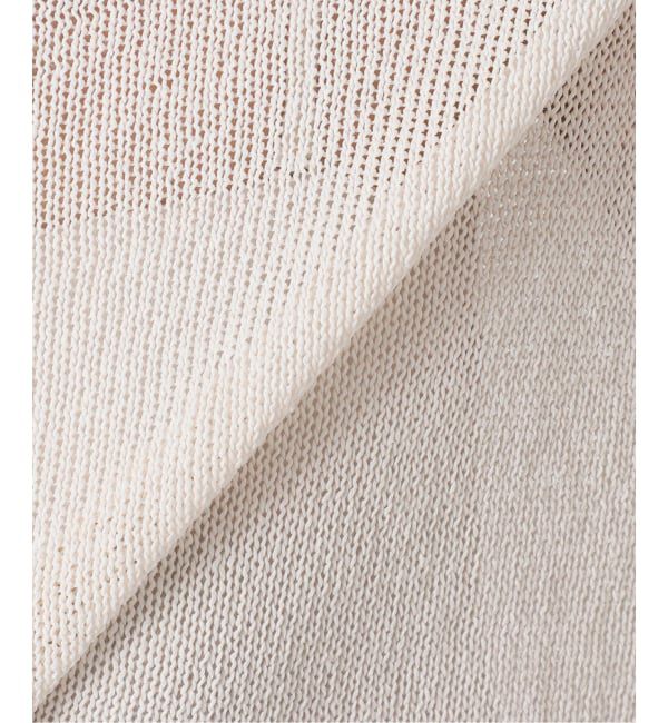 U by SPICK&SPAN「《予約》ペーパーヤーン2WAYプルオーバー」|ニット・セーター|