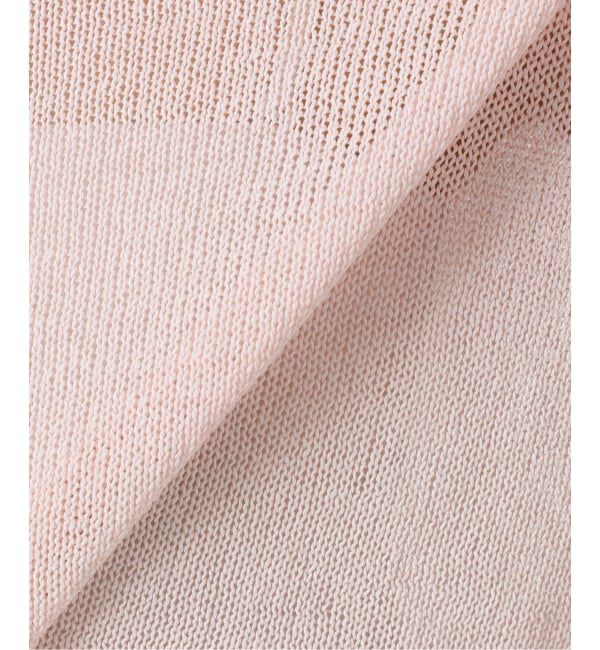 U by SPICK&SPAN「《予約》ペーパーヤーン2WAYプルオーバー」|ニット・セーター|