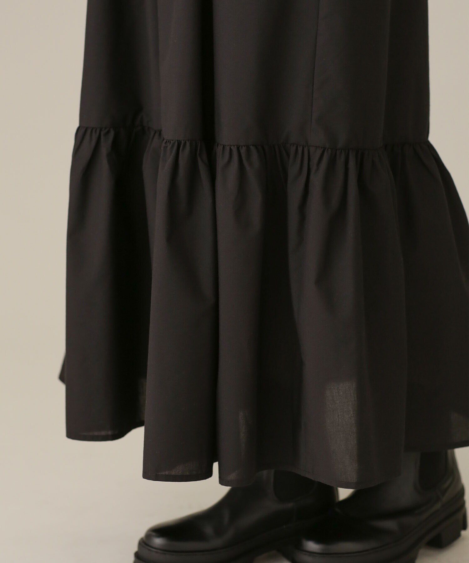 nano･universe「LB.03/シャーリングワンピース」|ワンピース|