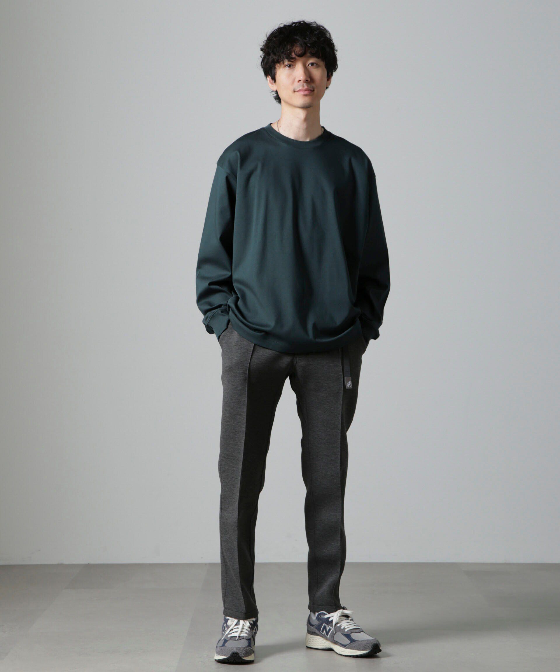 nano･universe「アンチスメル BIG クルーネックTシャツ 長袖」|Tシャツ・カットソー|