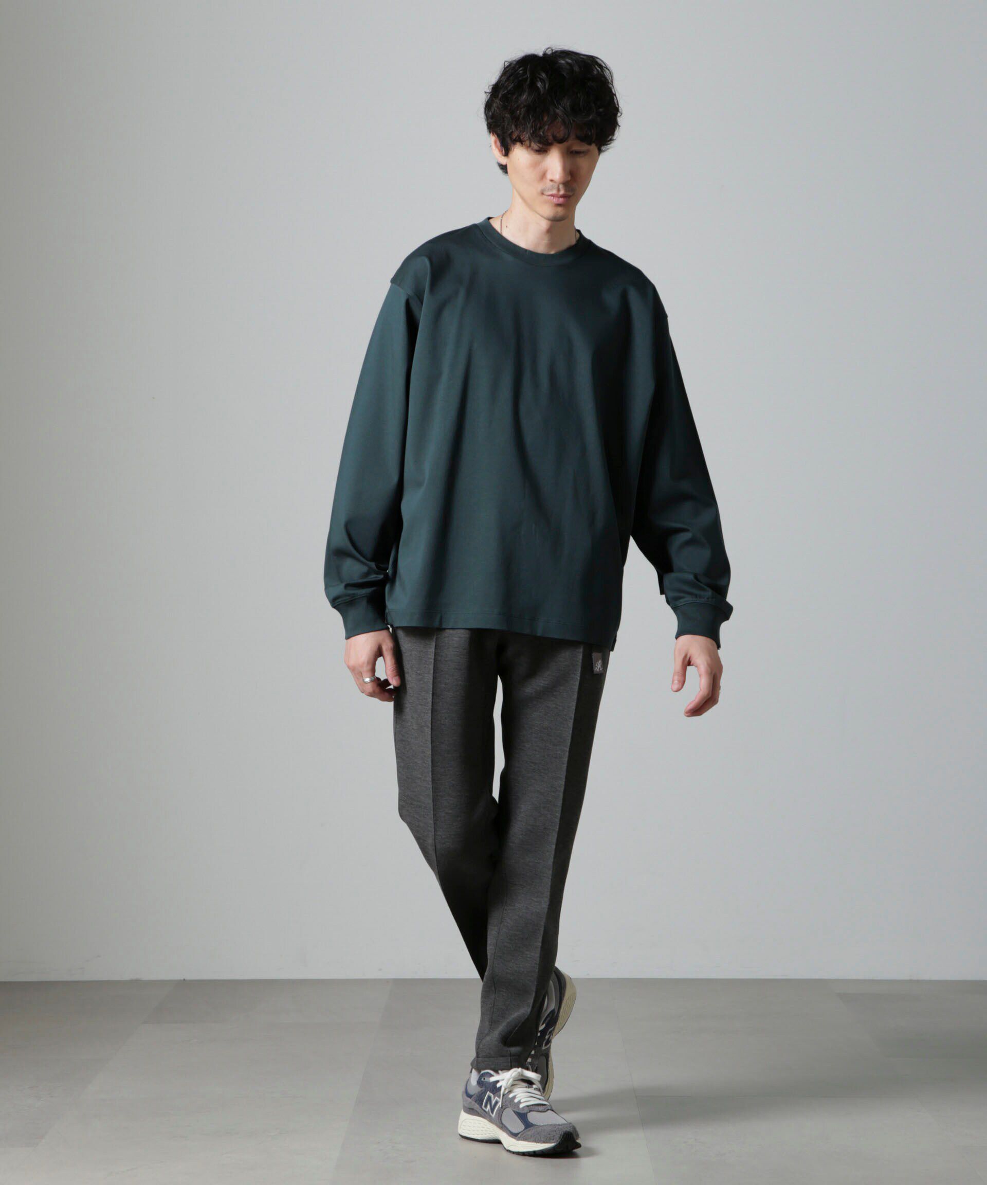 nano･universe「アンチスメル BIG クルーネックTシャツ 長袖」|Tシャツ・カットソー|