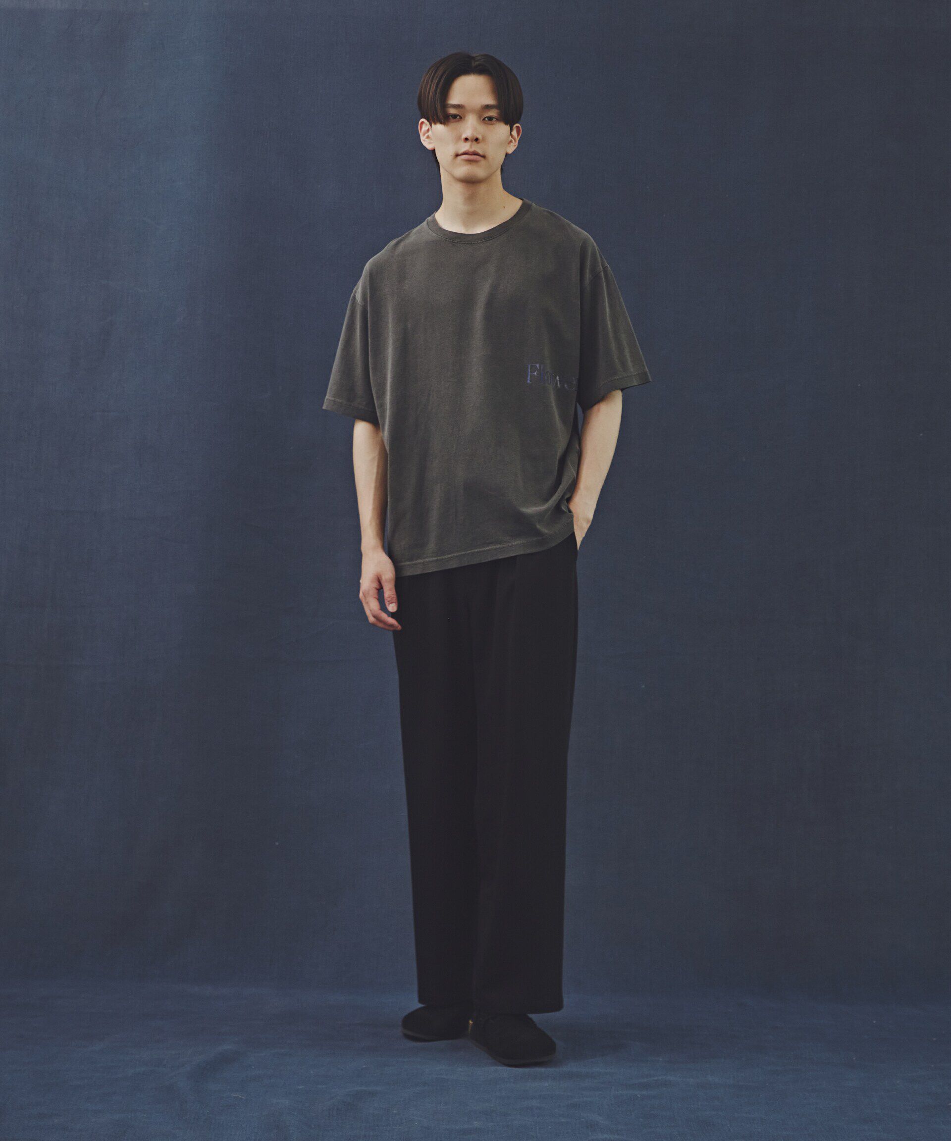 nano･universe「「Commonuse」ヴィンテージライク Flowers Tシャツ」|Tシャツ・カットソー|