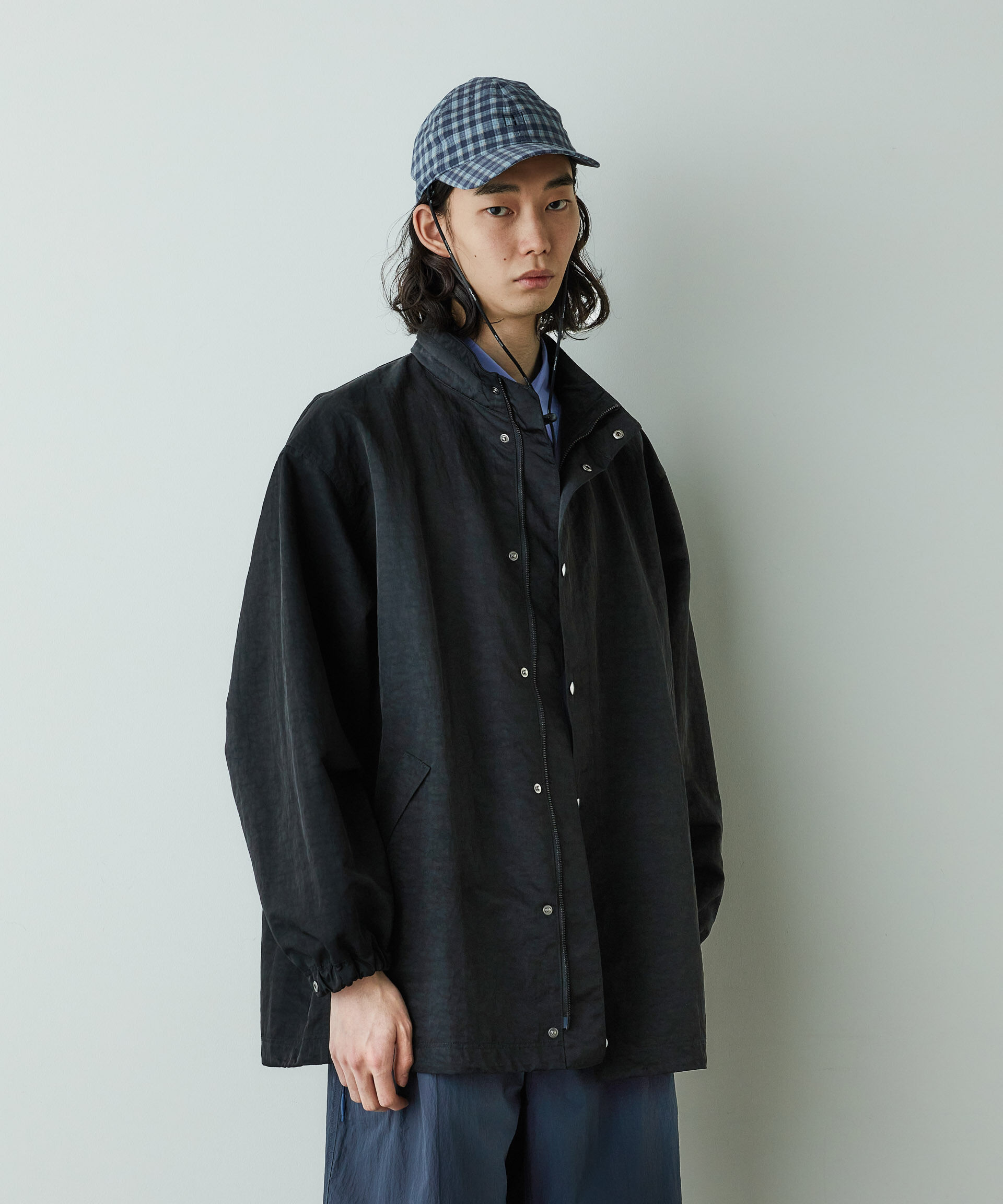 nano･universe「｢HOTEL PALACE｣ｵﾃﾙﾊﾟﾗｽ ﾅｲﾛﾝﾃｯｸﾙｰｽﾞｼﾙｴｯﾄｺｰﾁﾌ」|ブルゾン・スタジャン|