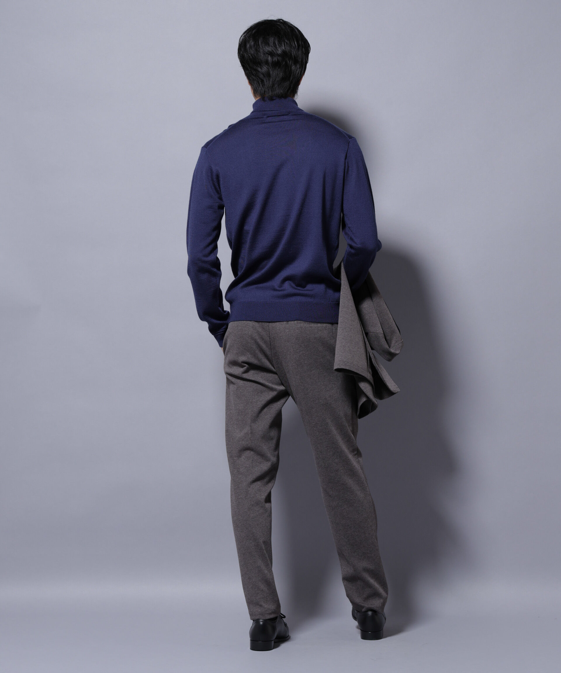 nano･universe「タスマニアミックスタートルニット」|ニット・セーター|