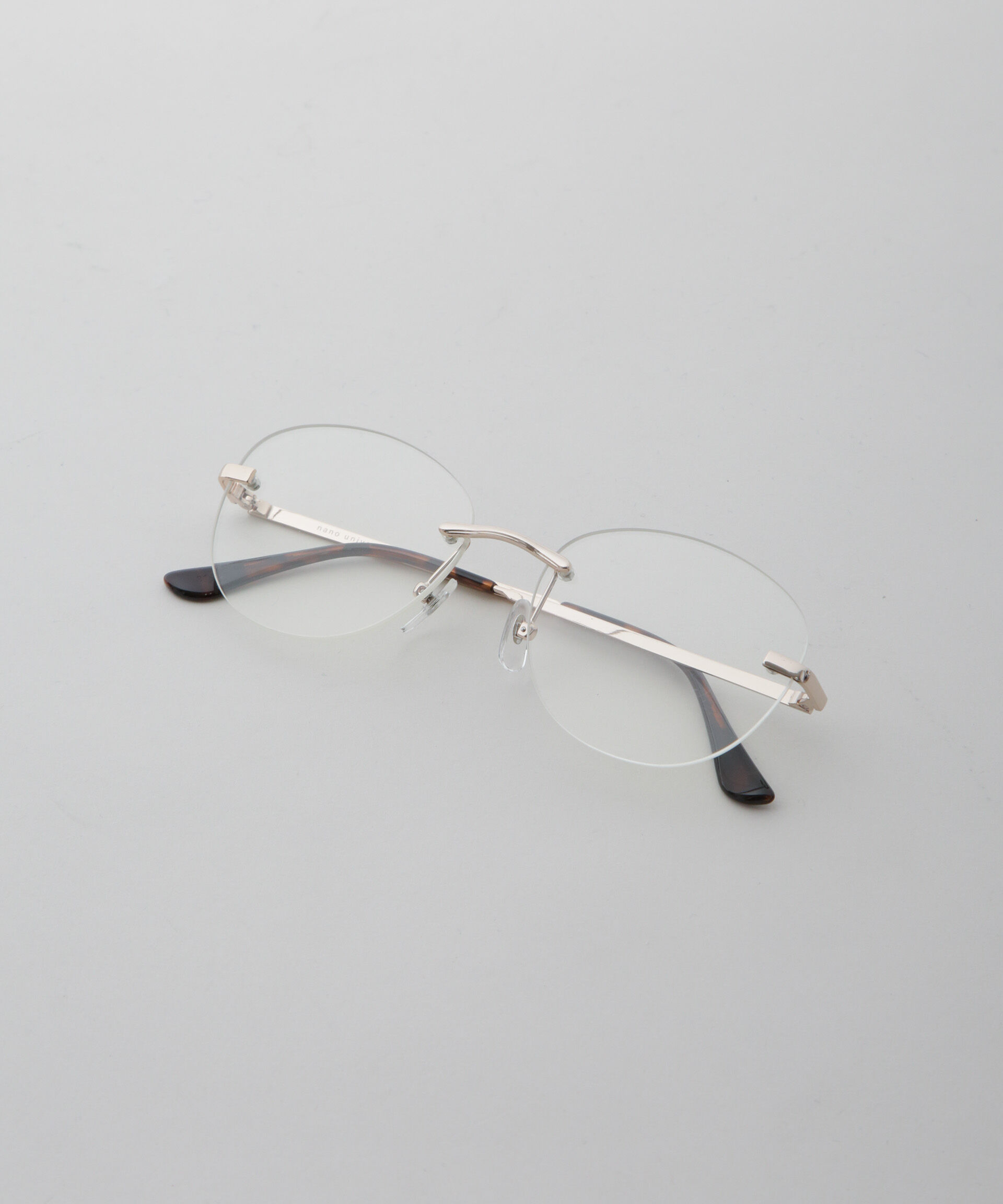 nano･universe「フレームレスメガネ」|メガネ|