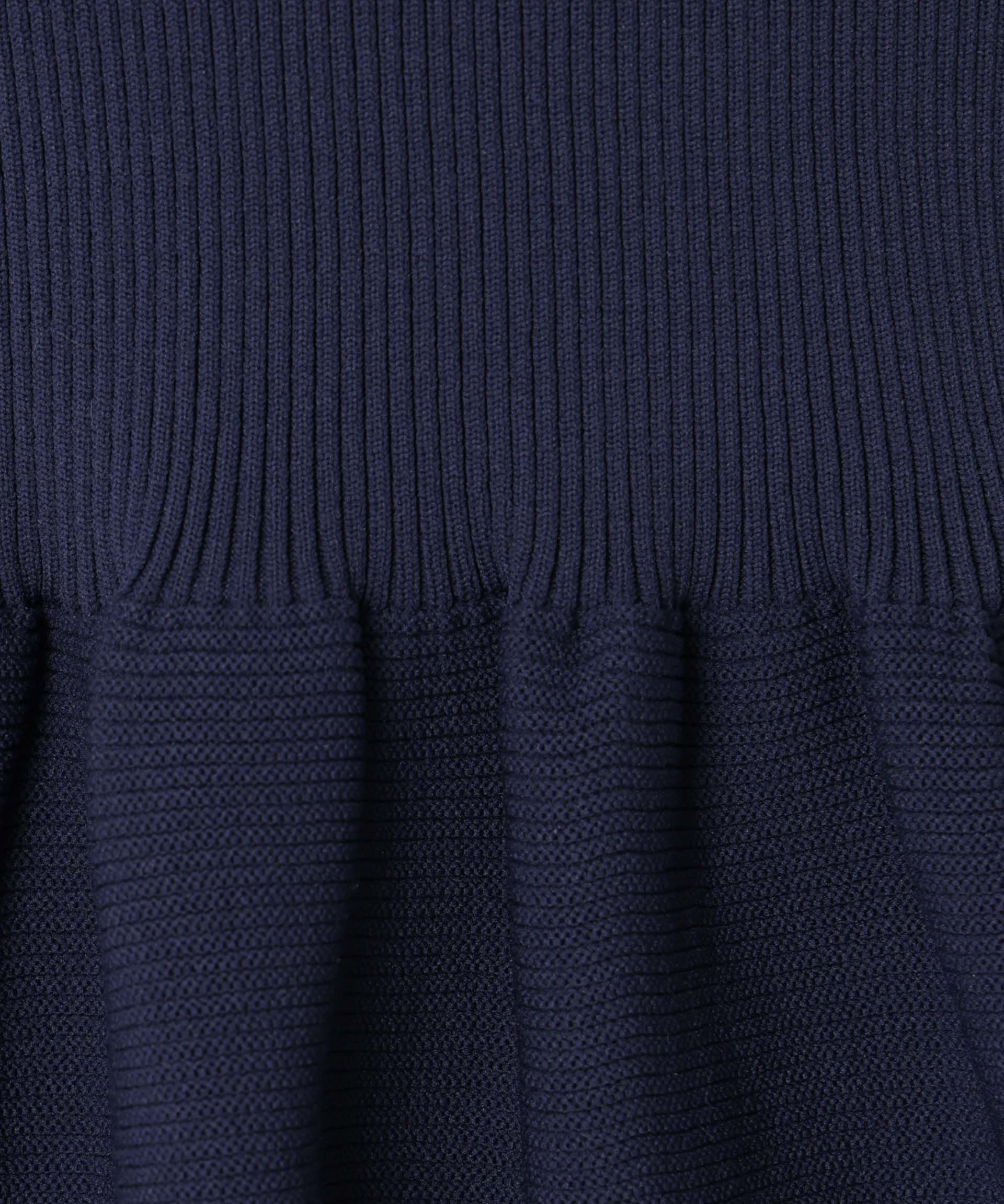 nano･universe「洗濯機洗い可スポンディッシュニットペプラムシルエットトップス」|ニット・セーター|