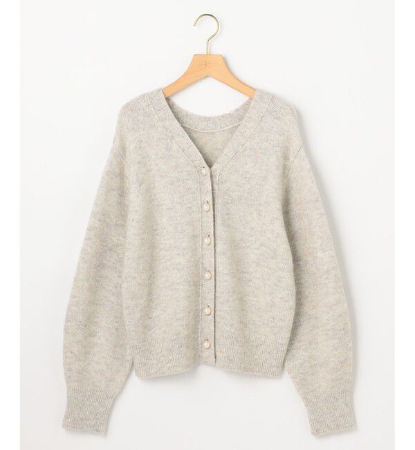 組曲「【加藤ローサさん着用 / 前後着用可】スパンコールヤーン カーディガン」|カーディガン|