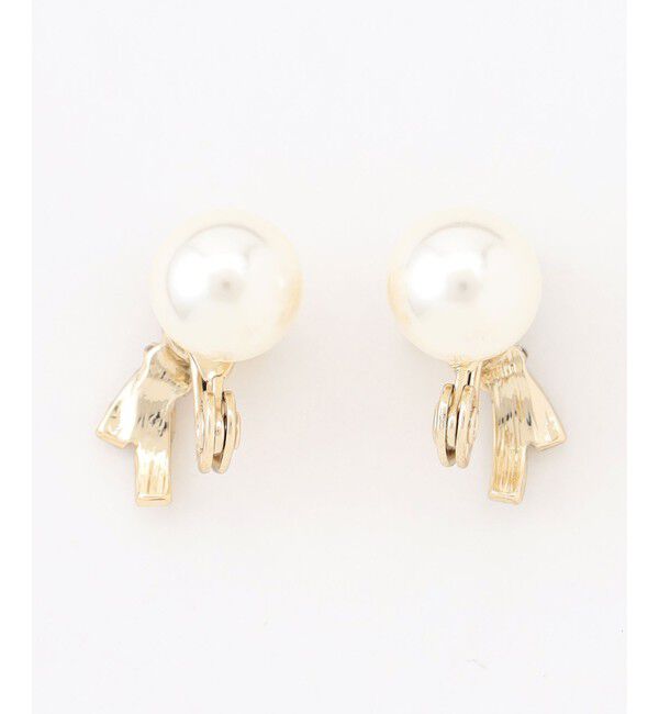 組曲「リボンパール2WAYイヤリング」|イヤリング|