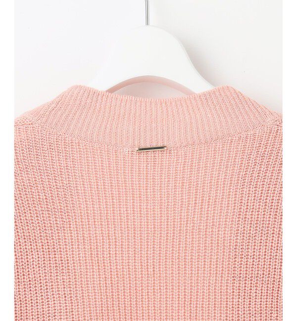 自由区「【WEB限定カラーあり・洗える】リネンミドルゲージニット カーディガン」|カーディガン|