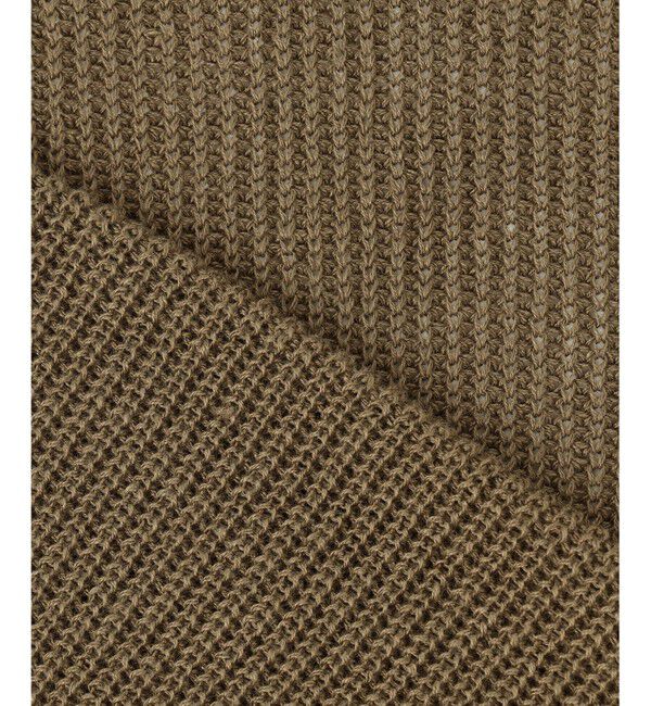 自由区「【WEB限定カラーあり・洗える】リネンミドルゲージニット カーディガン」|カーディガン|