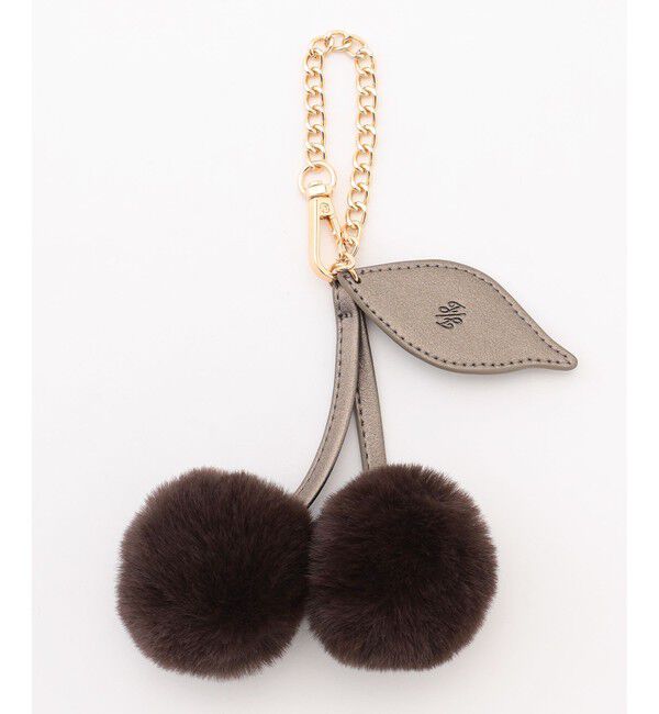 自由区「チェリー チャーム」|チャーム・キーホルダー|[新色]モカ