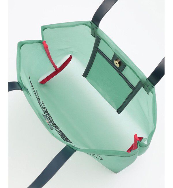 自由区「【カタログ掲載・コラボ・A4サイズ収納可】ホースメッシュトート バッグ」|トートバッグ|