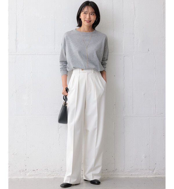 23区「【CLASSY.11月号掲載/洗える】ドライ2WAYストレッチ ワイドパンツ」|その他|