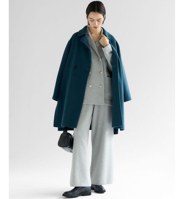 23区「【見上愛さん着用/LEE掲載/洗える】カシミヤブレンド ニット パンツ」|その他|