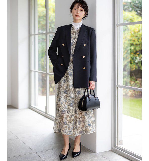 23区「シアーフライス レイヤード タートル カットソー」|Tシャツ・カットソー|