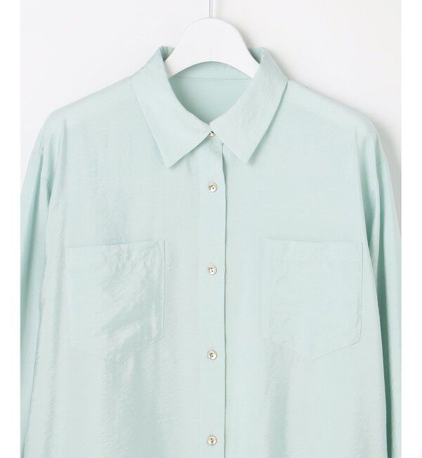 ANY SIS「シアーダブルポケット シャツ」|シャツ・ブラウス|