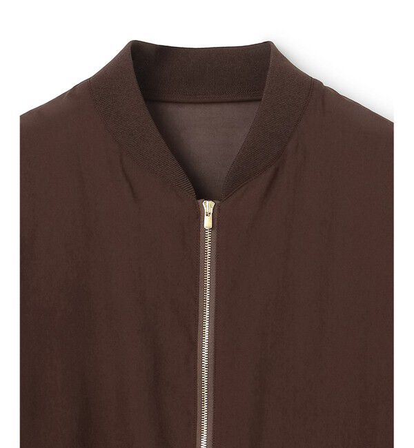 BEIGE,「SERAPHIN / ライトシアーギャザー ブルゾン」|ブルゾン・スタジャン|