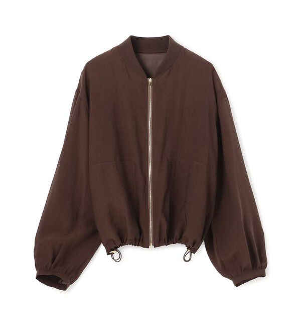 BEIGE,「SERAPHIN / ライトシアーギャザー ブルゾン」|ブルゾン・スタジャン|