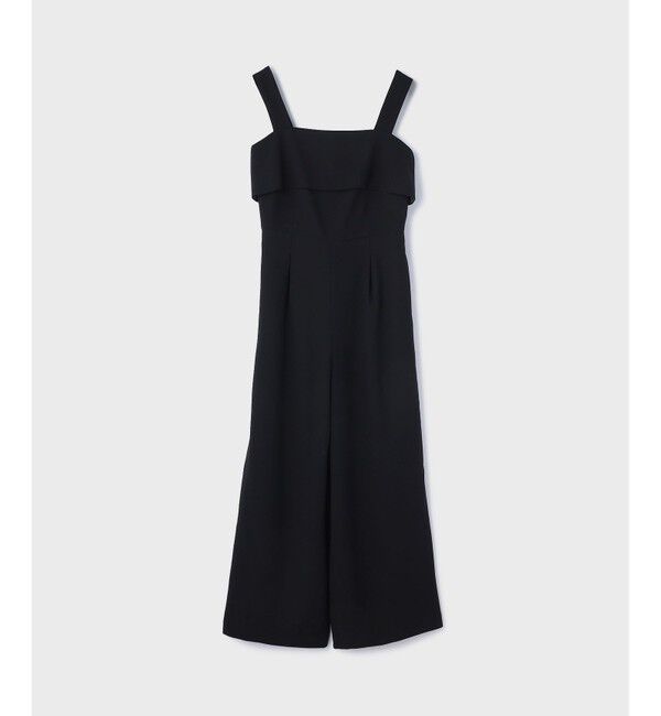 GRACE CONTINENTAL「フリルケープサロペット」|オールインワン|