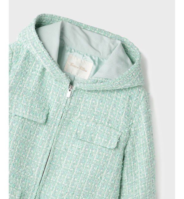 Grace Class「ツイードフーディーコート」|ミリタリー・モッズコート|