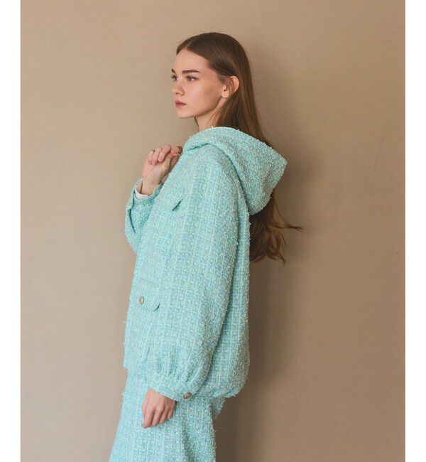 Grace Class「ツイードフーディーコート」|ミリタリー・モッズコート|