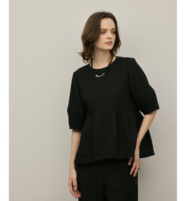 GRACE CONTINENTAL「オーガンジージャガードトップ」|その他|