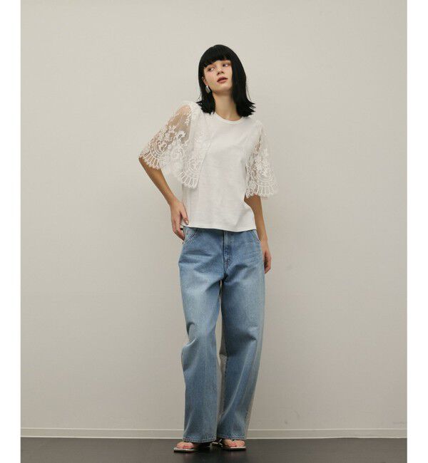 Diagram「レースフレアカットトップ」|Tシャツ・カットソー|