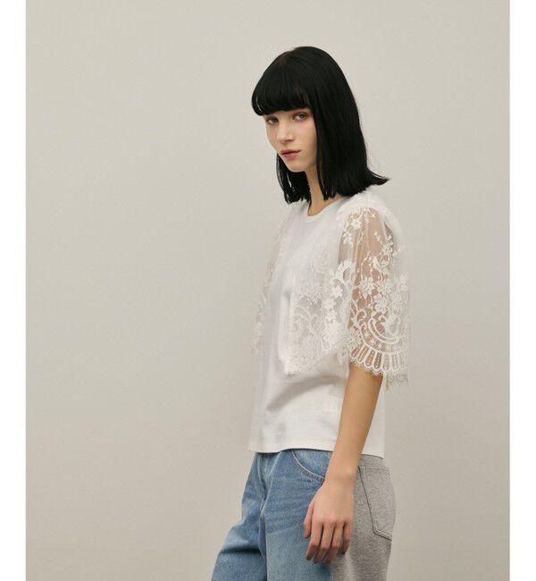 Diagram「レースフレアカットトップ」|Tシャツ・カットソー|