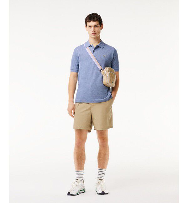 LACOSTE「『L1264』定番半袖ポロシャツ（杢糸）」|ポロシャツ|