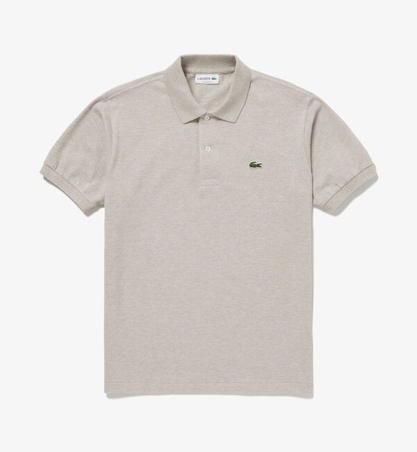 LACOSTE「『L1264』定番半袖ポロシャツ（杢糸）」|ポロシャツ|