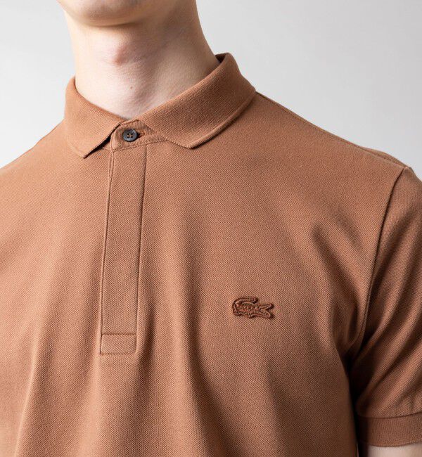 LACOSTE「『Le Paris Polo』レギュラーフィット　パリポロ 比翼ポロシャツ」|ポロシャツ|