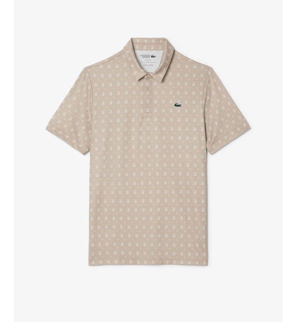 LACOSTE「グラデーションプリントウルトラドライゴルフポロシャツ」|ポロシャツ|