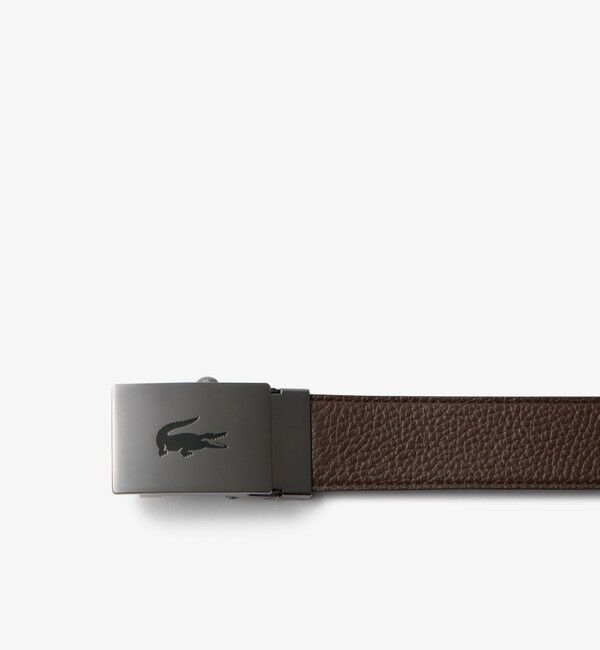 LACOSTE「ガチャベルバックルリバーシブルレザーベルト」|ベルト|