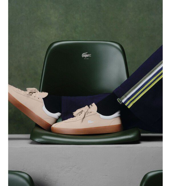LACOSTE「ウィメンズ BASESHOT 224 1 SFA」|スニーカー|オフホワイト