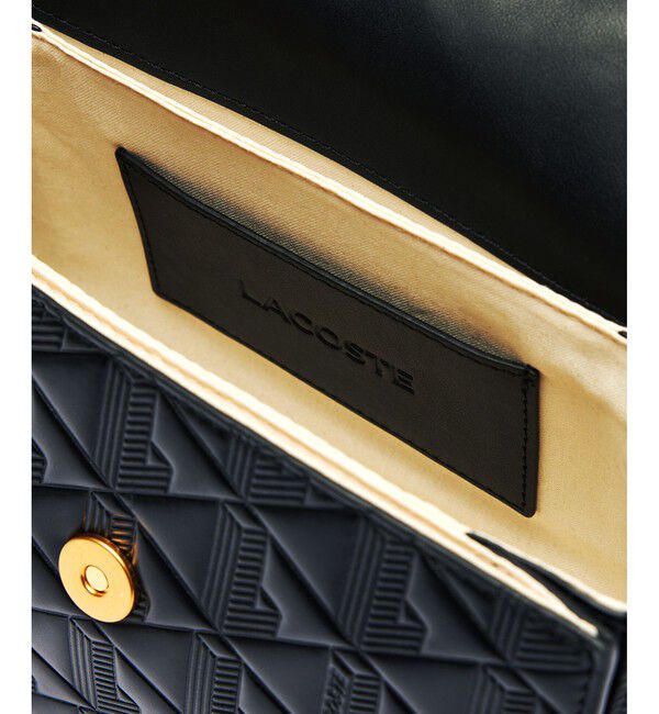 LACOSTE「マヘキ レザーメッセンジャーバッグ / ショルダーバッグ」|ショルダー・メッセンジャー|