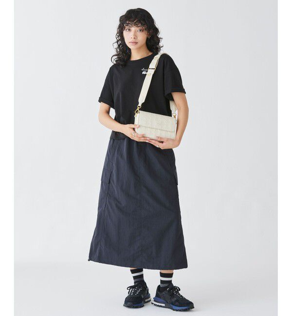 LACOSTE「マヘキ レザーメッセンジャーバッグ / ショルダーバッグ」|ショルダー・メッセンジャー|