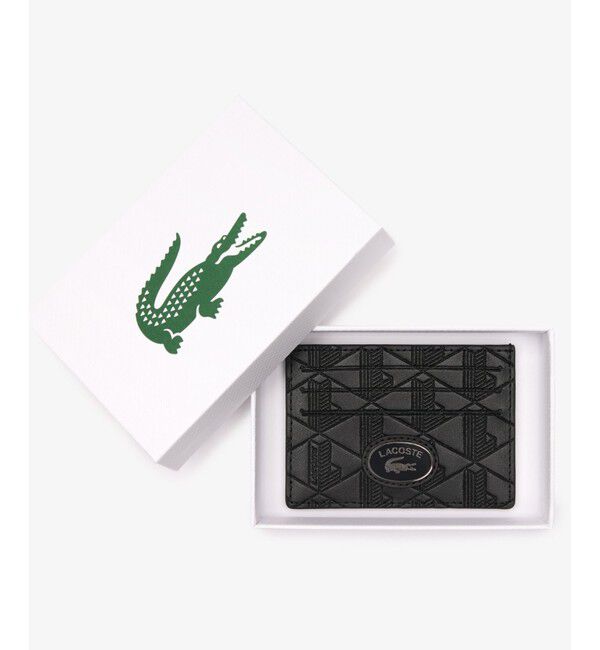 LACOSTE「モノグラム カードホルダー」|名刺入れ・カードケース|