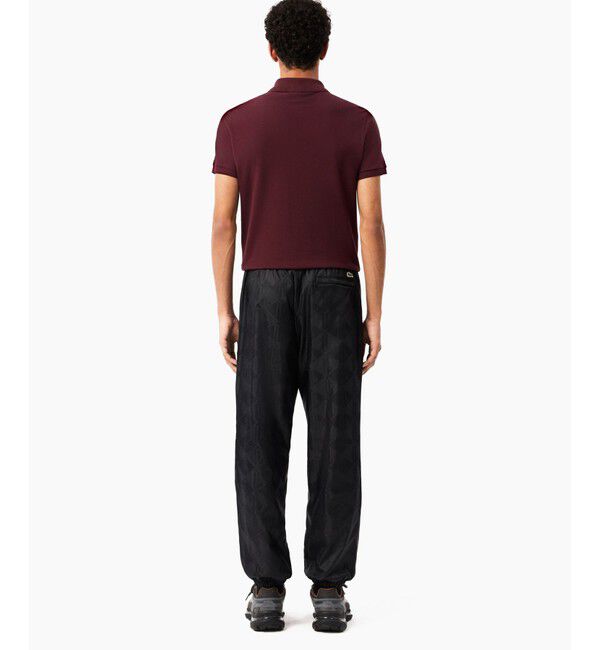 LACOSTE「モノグラム柄ジャカード ナイロントラックパンツ / ナイロンパンツ」|その他|