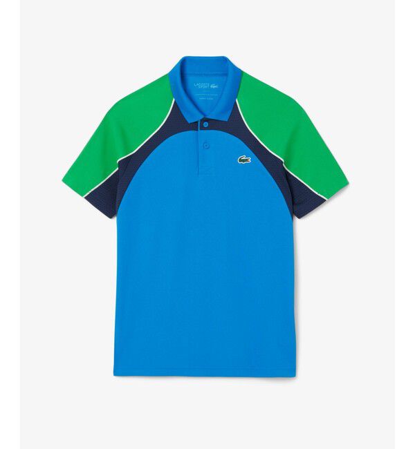 LACOSTE「配色パネルテニスポロシャツ」|ポロシャツ|