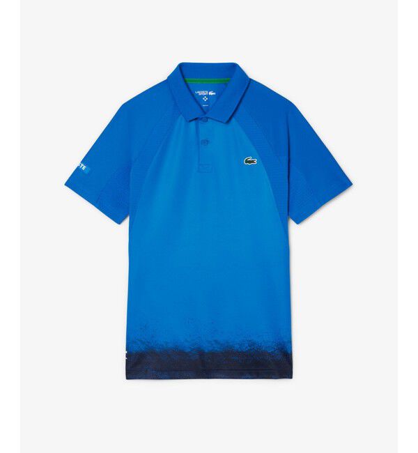 LACOSTE「『メドベージェフ』ウルトラドライ コートデザインポロシャツ」|ポロシャツ|