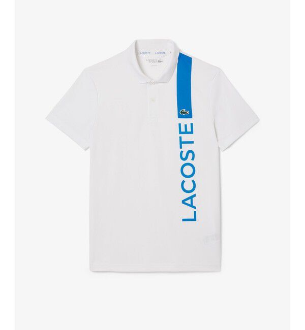 LACOSTE「アシンメトリーデザインウルトラドライポロシャツ」|ポロシャツ|