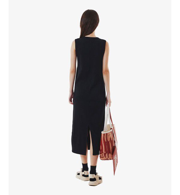 LACOSTE「ノースリーブリブニットドレス」|ワンピース|