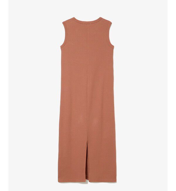 LACOSTE「ノースリーブリブニットドレス」|ワンピース|