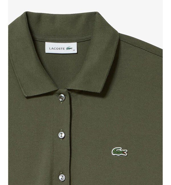LACOSTE「ローウエストポロドレス マキシ丈ワンピース」|ワンピース|
