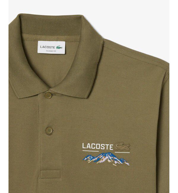LACOSTE「マウンテンステッチポロシャツ」|ポロシャツ|