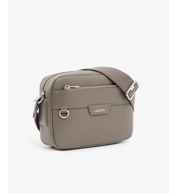 LACOSTE「オシアン レザーレポーターバッグ」|ショルダー・メッセンジャー|
