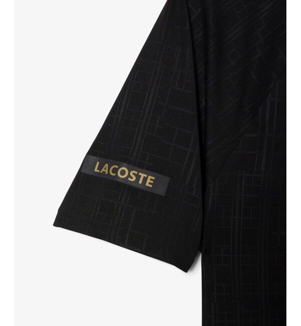LACOSTE「【EC only】『ノバク・ジョコビッチ』ラケットプリントウルトラドライポロシャツ」|ポロシャツ|